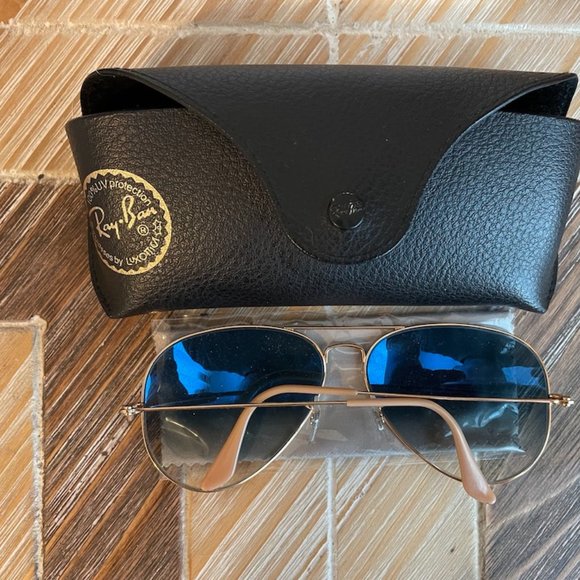 Ray-Ban Blue Gradient Aviators